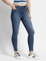 Madame Ladies Western Jeans M4S24007 1281 Mid Blue