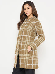 Madame Ladies Western Cardigan M5W70507 053 Khaki