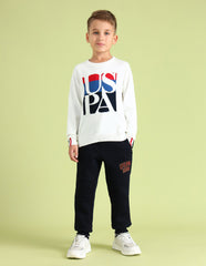 U.S.POLO KIDS BOYS PULLOVER UKSWE0114