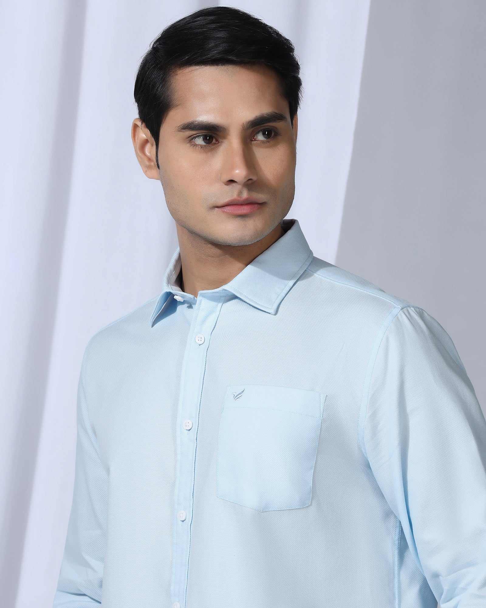 Blackberry Mens Formal Shirt F/S Bp-Bs-Do-Revolve Grey
