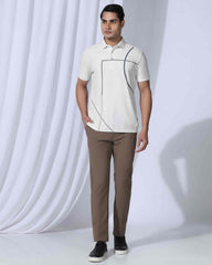 Blackberry Mens Formal Shirt F/S Bp-Bs-Do-Revolve Grey