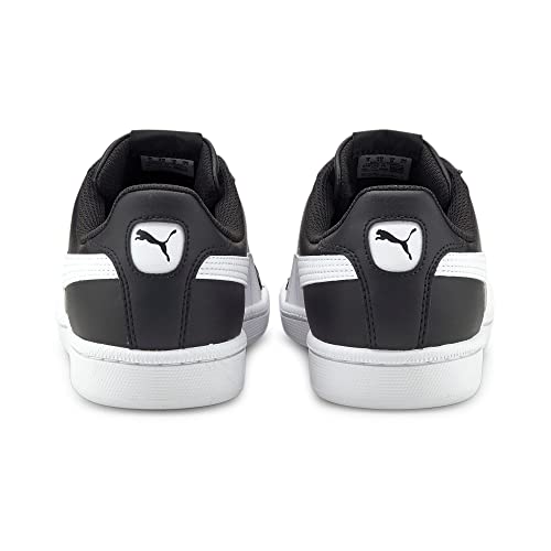 Puma Unisex-Adult, Smash L, Black-White, Sneaker, 3.5UK, (35672214)