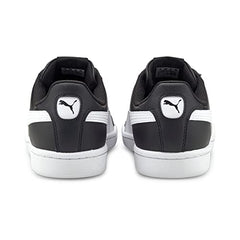 Puma Unisex-Adult, Smash L, Black-White, Sneaker, 3.5UK, (35672214)