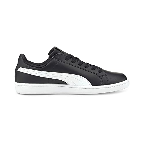 Puma Unisex-Adult, Smash L, Black-White, Sneaker, 3.5UK, (35672214)