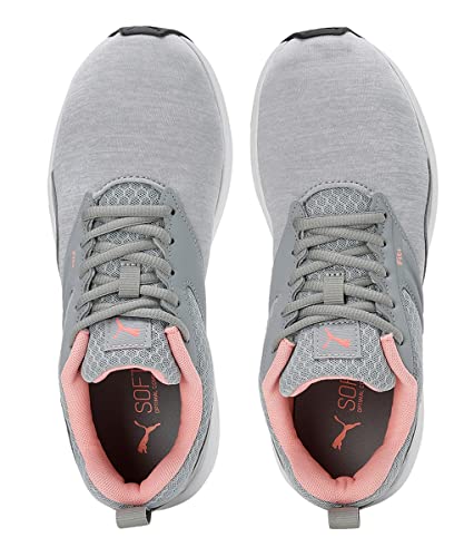 Puma Unisex's Nrgy Comet Quarry-Soft Fluo Peach Quarry and Soft Fluo Peach Running Shoes - 6 UK/India (39 EU)(19055609)
