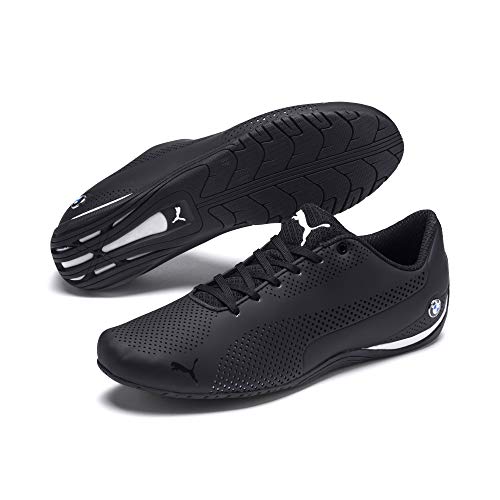 Puma Unisex-Adult BMW MS Drift Cat 5 Ultra Puma Black-Puma White Casual Shoes - 7 UK (30588203)