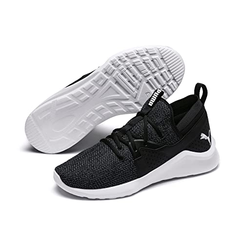 Puma Mens Emergence Puma Black-Puma White Running Shoe- 9 UK (19234401)