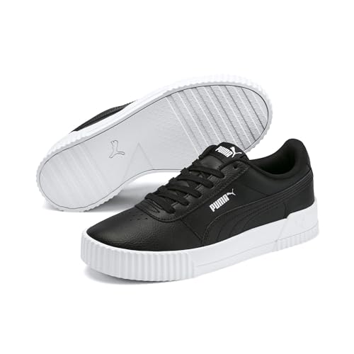 Puma Women Carina L Puma White-Puma White-Puma Silver Sneaker 37032502 7UK