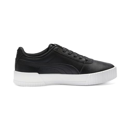 Puma Women Carina L Puma White-Puma White-Puma Silver Sneaker 37032502 7UK