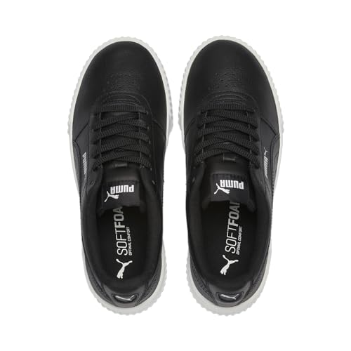 Puma Women Carina L Puma White-Puma White-Puma Silver Sneaker 37032502 7UK