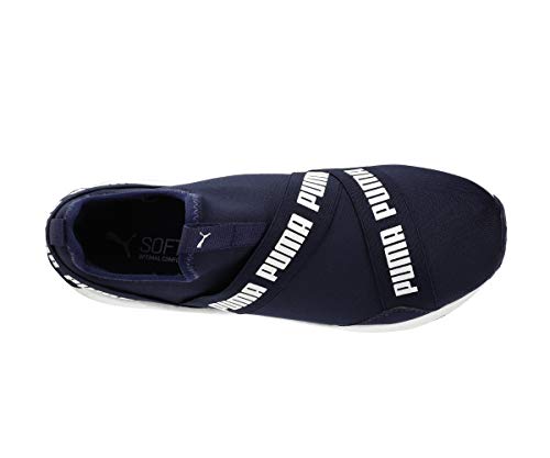 Puma unisex-adult NRGY Star Slip-On Peacoat-Puma White Running Shoe- 11 UK (19275502 )