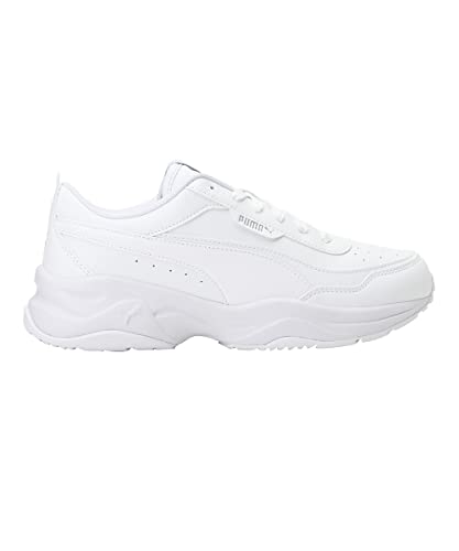 Puma womens Cilia Mode Puma White-Puma Silver Sneaker - 7 UK (37112502)