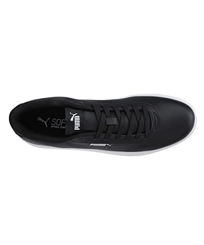 Puma Unisex Adult Court Pure Softfoam+ Sneakers Black White 8 UK (374766)