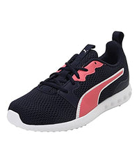 Puma unisex-adult Concave Pro X Peacoat / Sun Kissed Coral Running Shoe - 4 UK (19336912)