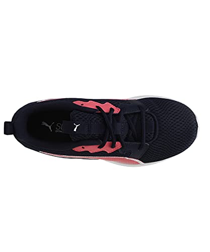 Puma unisex-adult Concave Pro X Peacoat / Sun Kissed Coral Running Shoe - 4 UK (19336912)