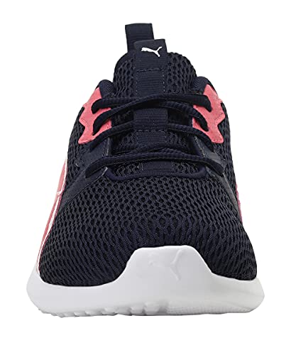 Puma unisex-adult Concave Pro X Peacoat / Sun Kissed Coral Running Shoe - 4 UK (19336912)