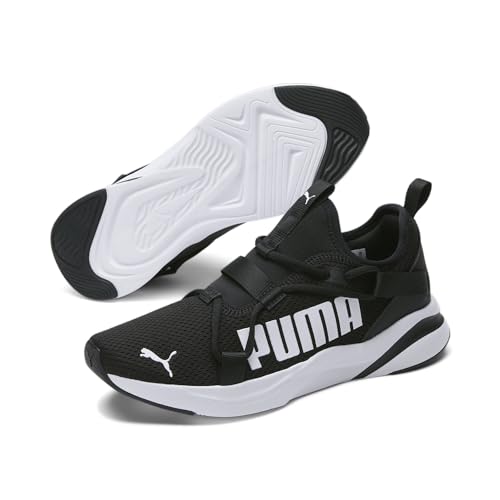 Puma Mens Softride Rift Slip-On Bold Black-White Walking Shoe - 8 UK (19451401)
