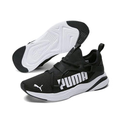 Puma Mens Softride Rift Slip-On Bold Black-White Walking Shoe - 8 UK (19451401)