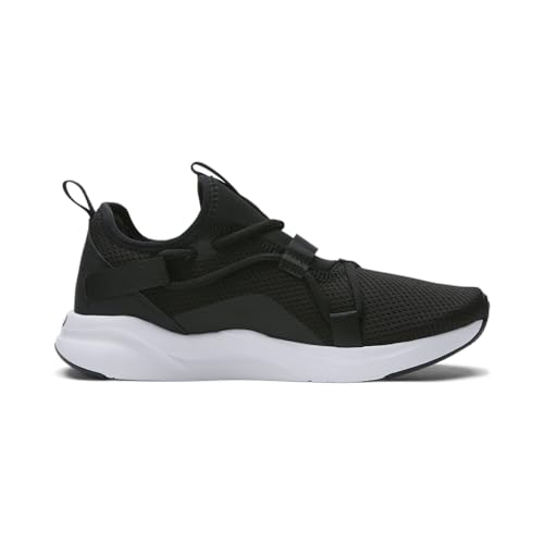 Puma Mens Softride Rift Slip-On Bold Black-White Walking Shoe - 8 UK (19451401)
