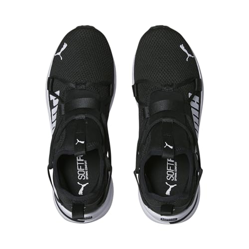 Puma Mens Softride Rift Slip-On Bold Black-White Walking Shoe - 8 UK (19451401)