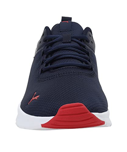Puma Unisex-Adult Electron E Peacoat-High Risk Red Sneaker - 10 UK (38043503)