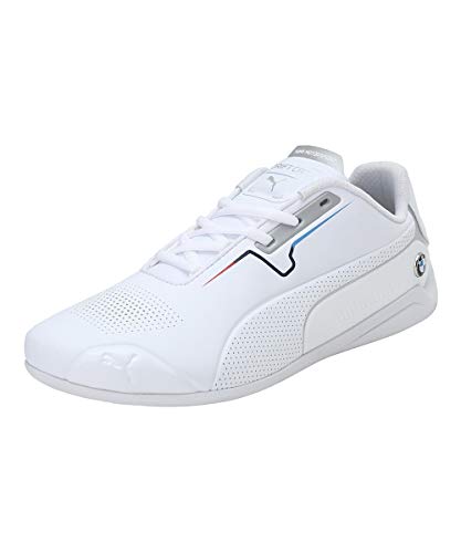 Puma Unisex-Adult BMW MMS Drift Cat 8 White-White Sneaker - 7 UK (33993404)