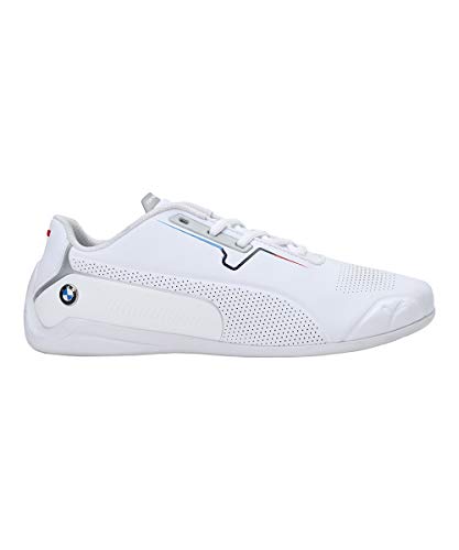 Puma Unisex-Adult BMW MMS Drift Cat 8 White-White Sneaker - 7 UK (33993404)