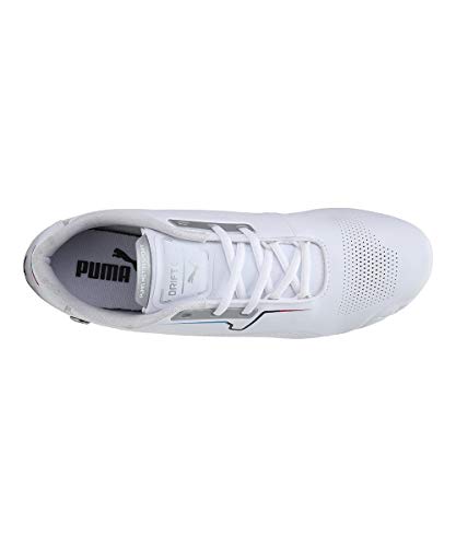 Puma Unisex-Adult BMW MMS Drift Cat 8 White-White Sneaker - 7 UK (33993404)