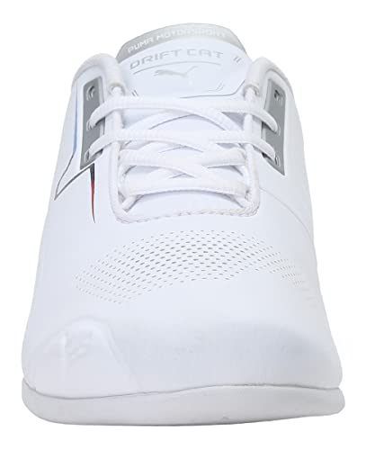 Puma Unisex-Adult BMW MMS Drift Cat 8 White-White Sneaker - 11 UK (33993404)