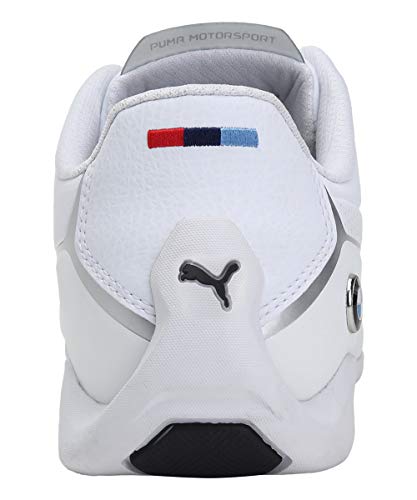 Puma Unisex-Adult BMW MMS Drift Cat 8 White-White Sneaker - 11 UK (33993404)