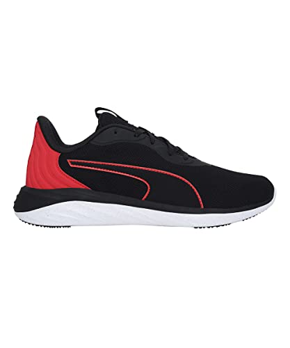 Puma Mens Better Foam Emerge Black-High Risk Red Running Shoe - 7UK (19516402)
