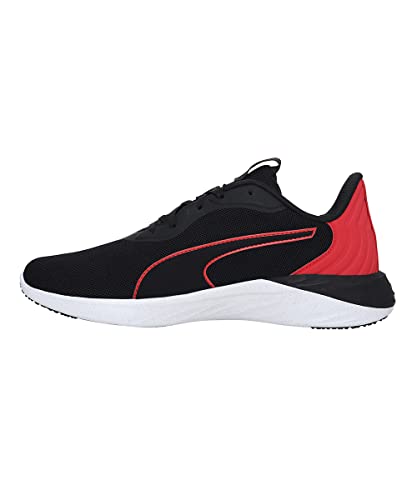 Puma Mens Better Foam Emerge Black-High Risk Red Running Shoe - 7UK (19516402)