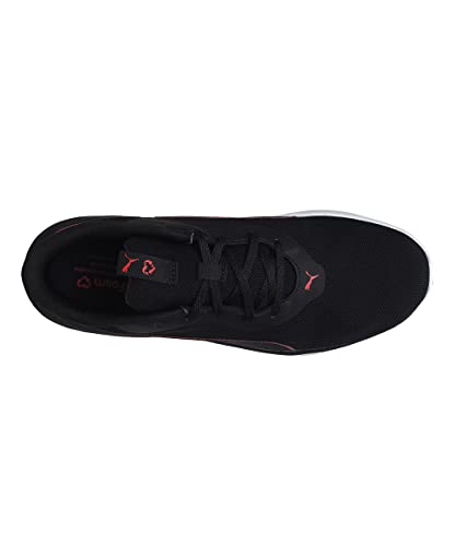 Puma Mens Better Foam Emerge Black-High Risk Red Running Shoe - 7UK (19516402)