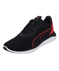 Puma Mens Better Foam Emerge Black-High Risk Red Running Shoe - 7UK (19516402)
