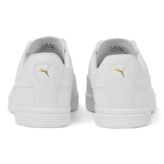 Puma Unisex-Adult Court Star SL White-White-Team Gold Sneaker - 10 UK (38467604)