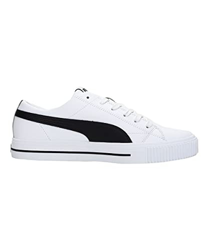 Puma Unisex-Adult Ever FS Puma White-Puma Black-Puma White Sneaker - 10 UK (38482401)