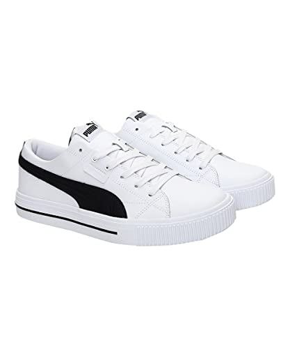 Puma Unisex-Adult Ever FS Puma White-Puma Black-Puma White Sneaker - 10 UK (38482401)