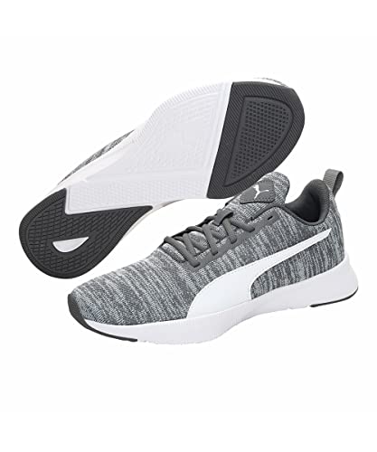 Puma Unisex-Adult Robust Knit Castlerock-White Running Shoe - 7 UK (37728202)