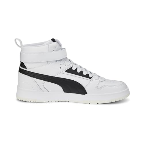 Puma Unisex-Adult RBD Game White-Black-Team Gold Sneaker - 8 UK (38583901)