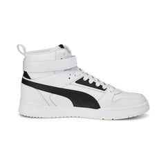 Puma Unisex-Adult RBD Game White-Black-Team Gold Sneaker - 8 UK (38583901)