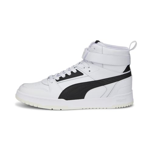 Puma Unisex-Adult RBD Game White-Black-Team Gold Sneaker - 8 UK (38583901)