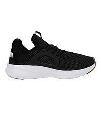 Puma Unisex-Adult Softride Enzo Evo Knit Puma Black-Castlerock-High Risk Red Walking Shoe-7 UK (37695401)