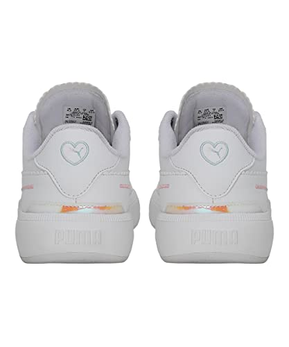 Puma Womens Tori Pixie White-Pale Lemon-Prism Pink-Lavendar Pop Sneaker - 7 UK (38761101)