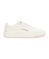 Puma Womens Tori Pixie Pristine-Light Sand-Island Pink Sneaker - 4UK (38761103)