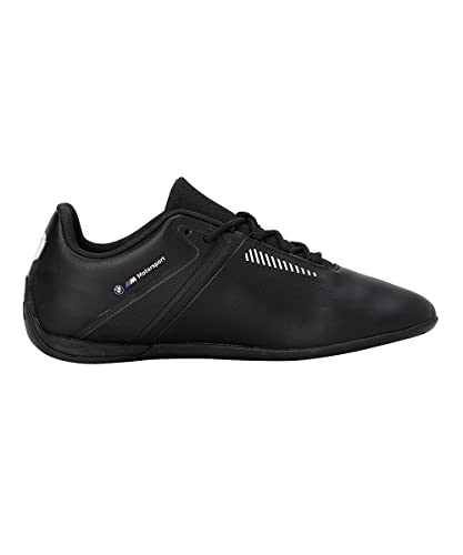 PUMA Unisex-Adult BMW MMS A3ROCAT White-Black Sneaker - 9 UK (30730502)