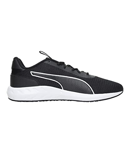 Puma Unisex-Adult Grandeur Black-White Running Shoe - 7 UK (37727401)
