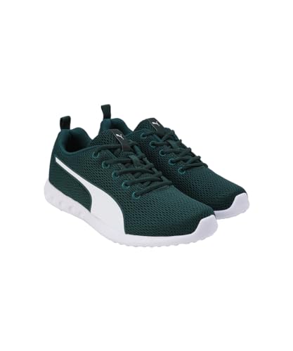 Puma Womens Dwane WN's Ponderosa Pine-White Running Shoe - 4 UK (37788903)