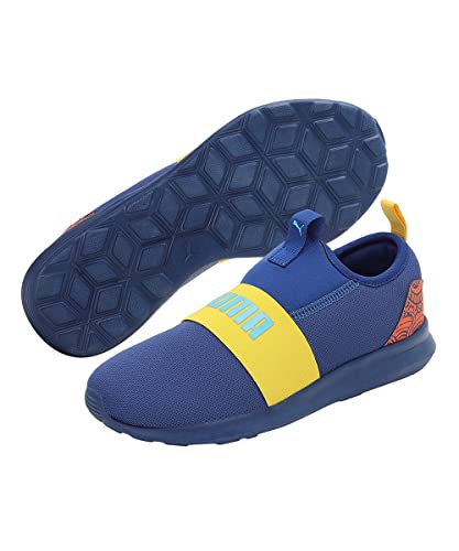 Puma Unisex-Kid Charlie Junior V2 Limoges-Dandelion-Blue Atoll Sneaker - 6UK (38882002)