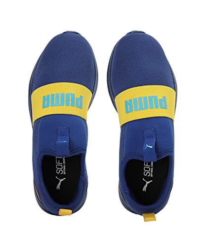 Puma Unisex-Kid Charlie Junior V2 Limoges-Dandelion-Blue Atoll Sneaker - 6UK (38882002)