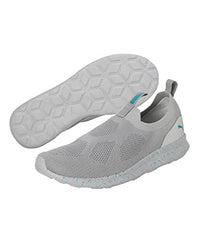 Puma Mens Dynamite Slip-on Gray Violet-Deep Aqua Sneaker - 10 UK (38870403)